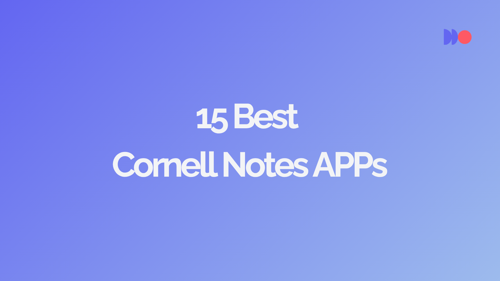 15 Best Apps for Cornell Notes Compared (2026)