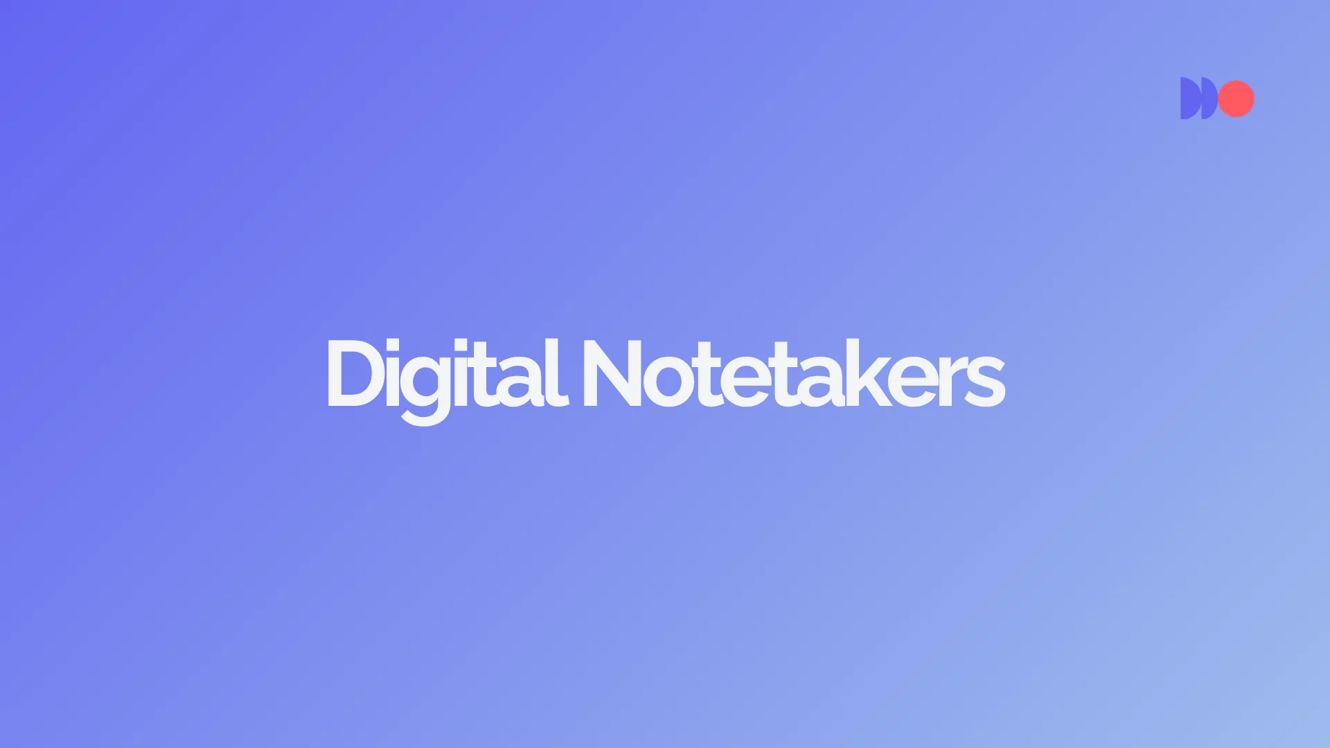 Digital notetaker showing searchable meeting archive