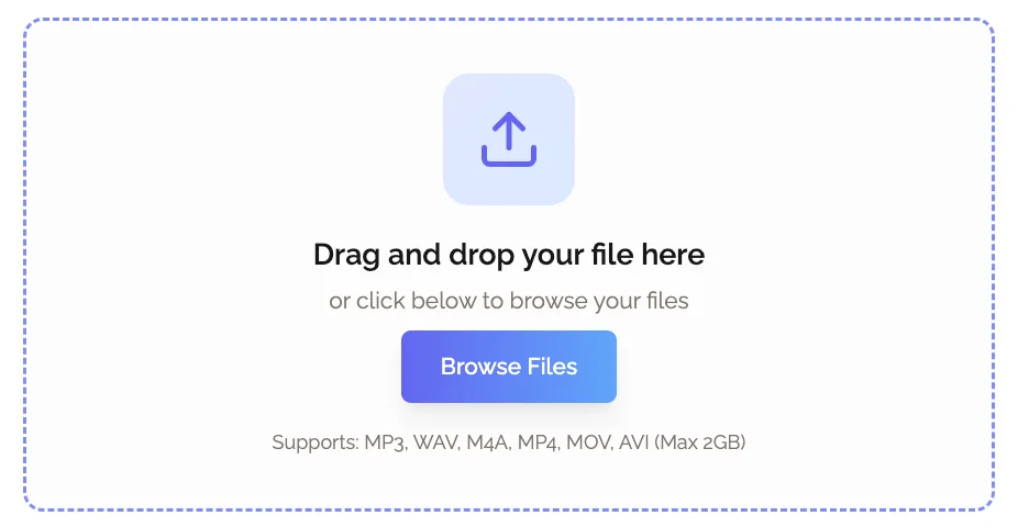 Upload File Interface